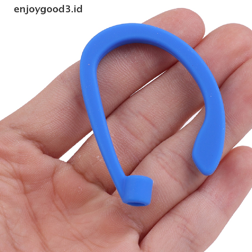 Dd 2 Pasang Kait Telinga Headset Bluetooth Mini Anti Jatuh Kualitas Tinggi