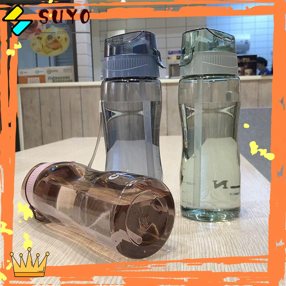 Suyou Botol Minum Portable 580ml Anti Bocor / Bpa Free Multi Warna Untuk Anak Laki-Laki / Perempuan