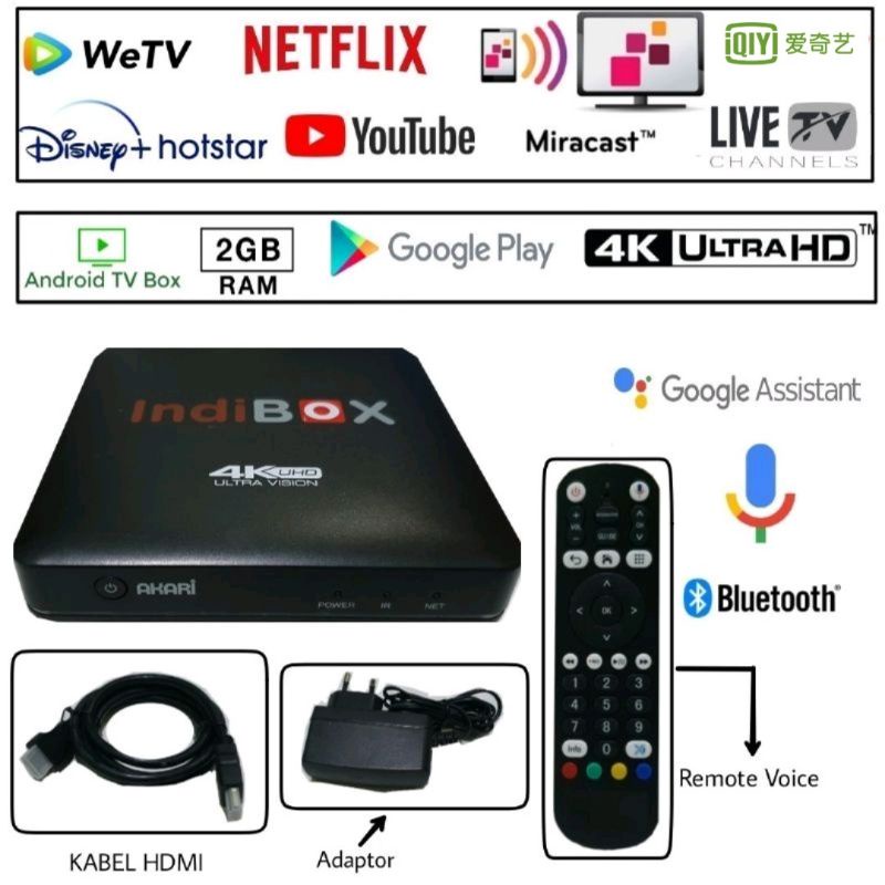 Jual Android Tv Box Akari Ax Siap Pakai Open All Channel Tv