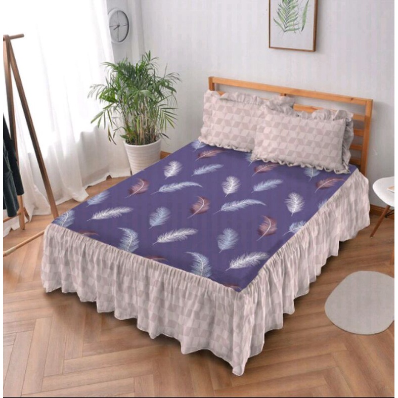 Sprei dluxe devita rumbai 120 x 200 cm kintakun