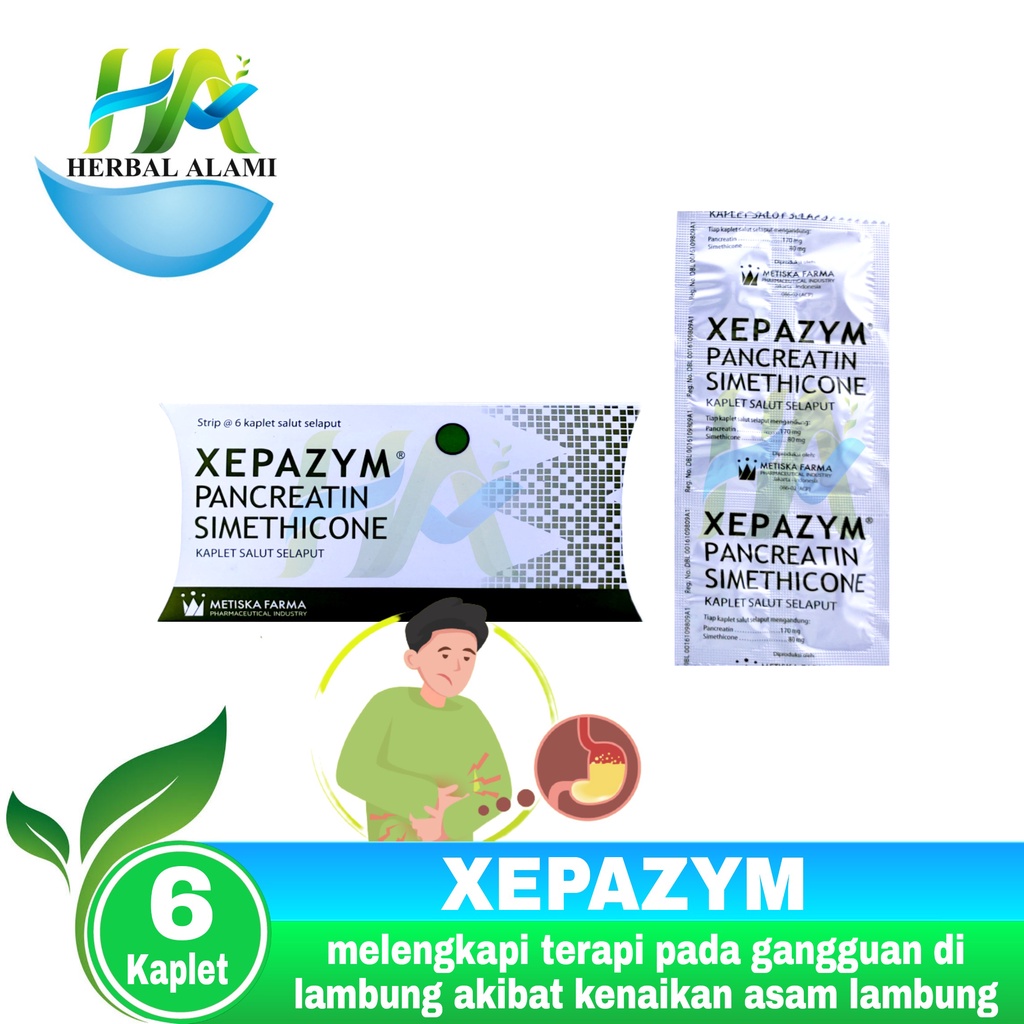 Xepazym Persetrip - Obat Asam Lambung Maag