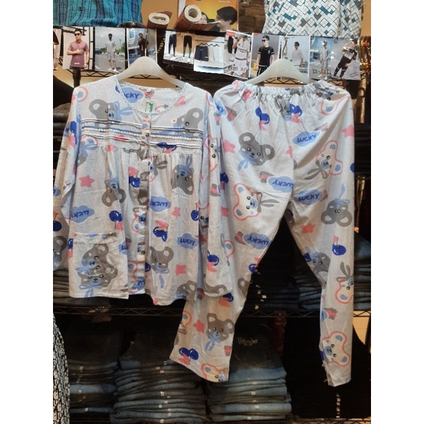 baju tidur xl yumico celana panjang lengan panjang