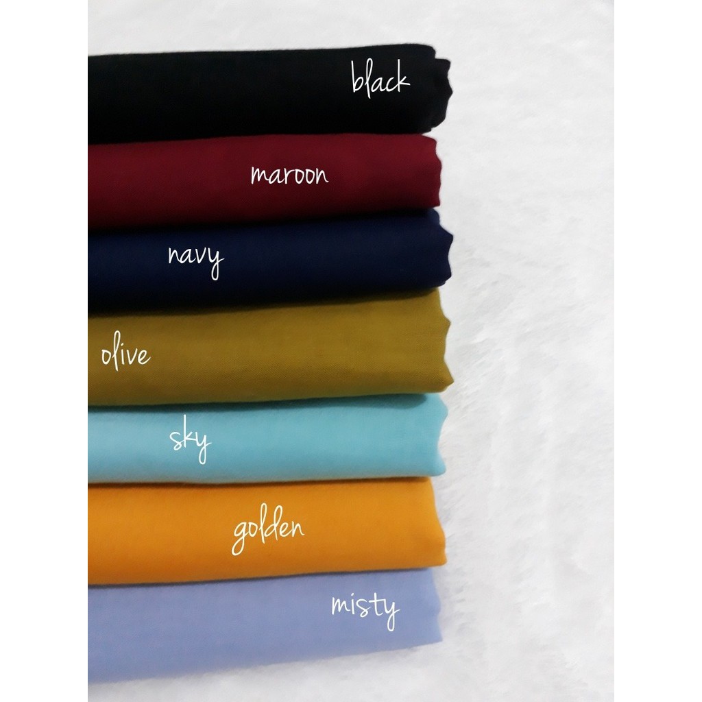 Ready Jilbab Segiempat Katun Voal hijab Voile Paris cotton Square Murah MURAH MERIAH