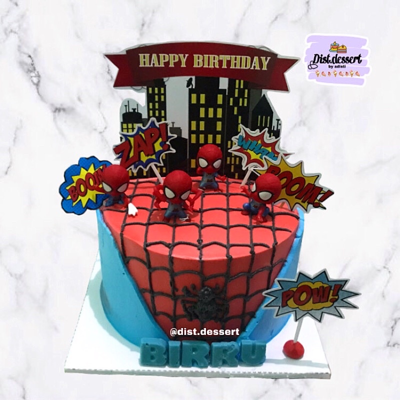 

Spiderman child cake