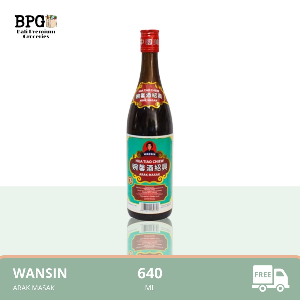 

WANSIN Shaoxing Arak Masak 640ML