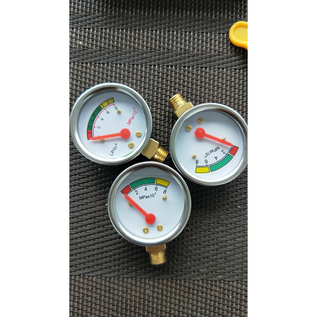 Meteran Regulator Gas Quantum / Pressure Gauge Regulator Gas / Manometer Regulator Gas l