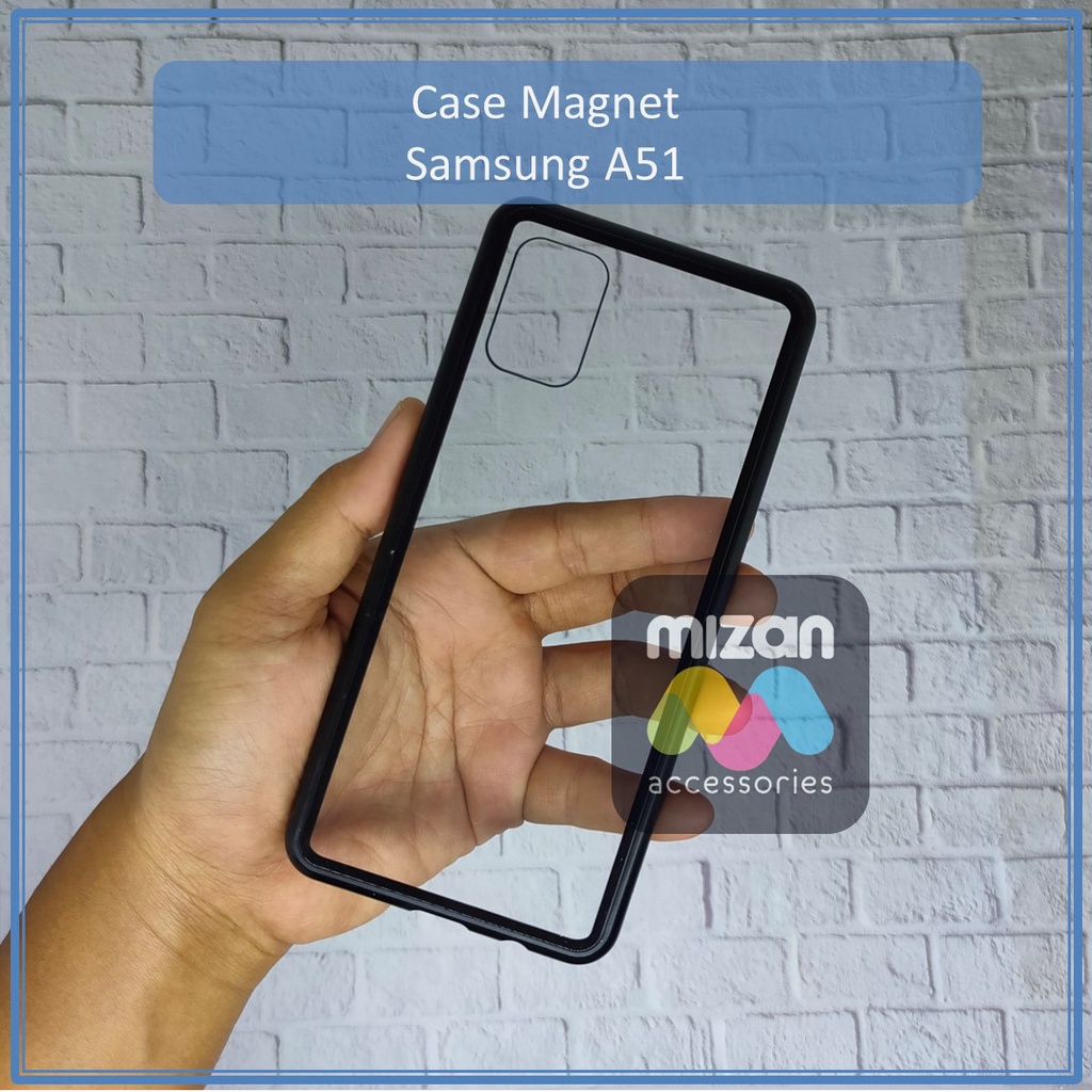 Samsung A51 Hard Case Magnet Magnetic Glass