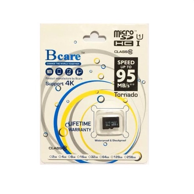 Memory Card Bcare 16Gb Class 10 Micro SD - No Adaptor