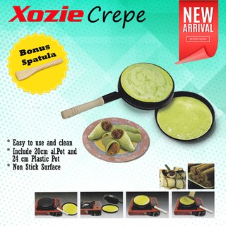 Wajan Terbalik XOZIE Wajan Crepe Dadar Gulung Kulit Risol Wajan Terbalik XOZIE Wajan Crepe Dadar Gulung Kulit Risol