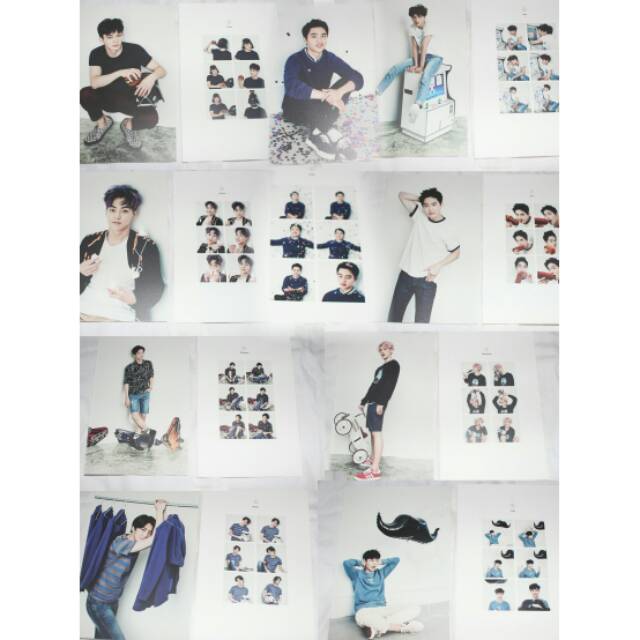 Official exo season's greetings 2016 postcard