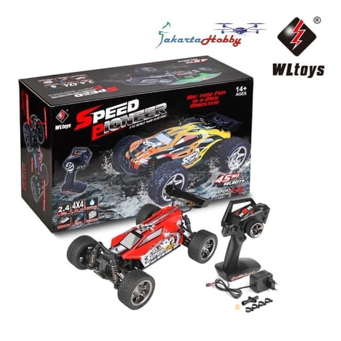 RC Car WL 12401 1 12 4WD 2.4Ghz Buggy Offroad Monster