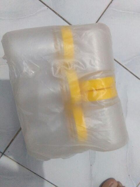 Promo  Toples Plastik 200 Ml Kotak /toples Sambal / Toples Bumbu/toples Selai