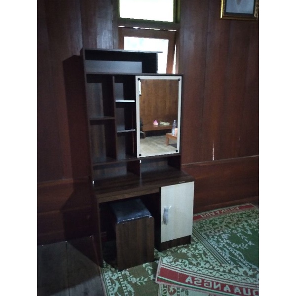 meja rias volant/meja rias sliding