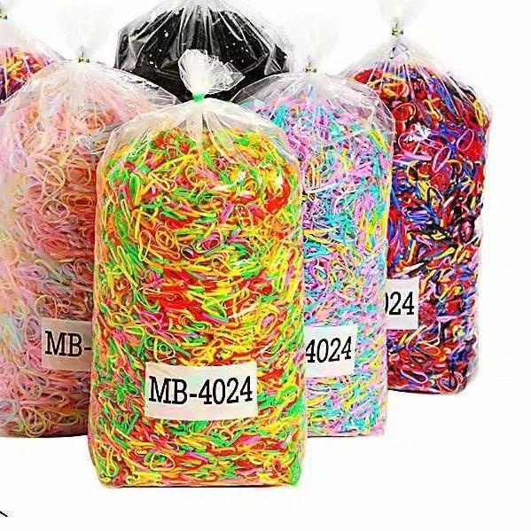 ▲ Karet jepang kiloan mix warna dan hitam ☪