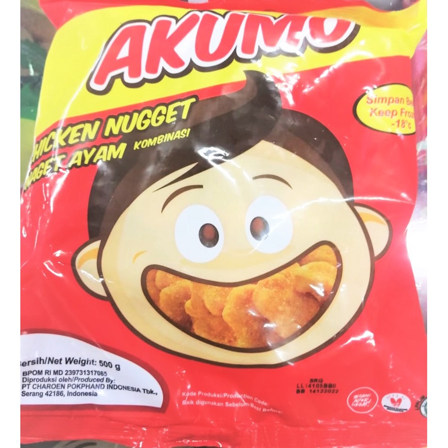 

Akumo Nugget Ayam 500gr