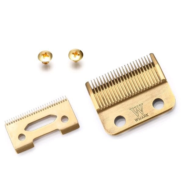 WMARK W2 - 2-Hole Taper Blades - Multipurpose Blade Set - Gold Edition - Mata Pisau Pengganti