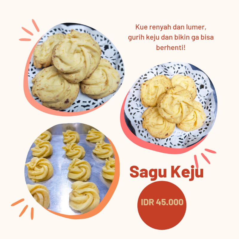 

Kue Kering Sagu keju