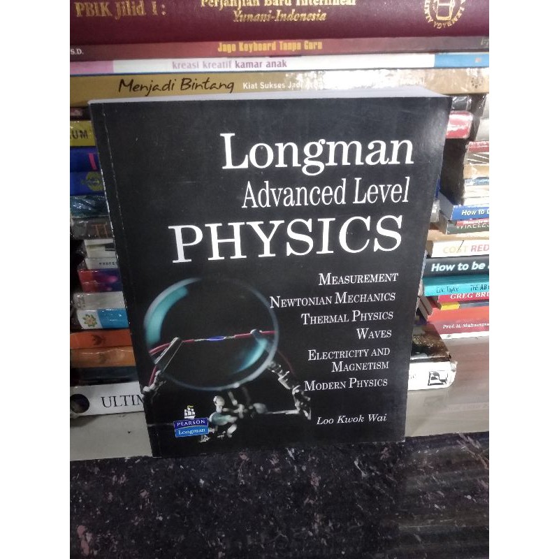 

buku original - longman advanced level physics by loo kwok wai