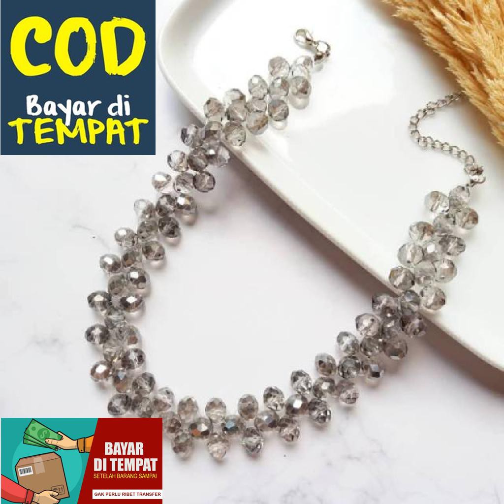 AUREEN NECKLACE - CRYSTAL CHOKER Sultan