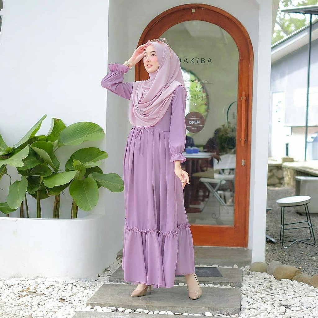 dress warna lilac