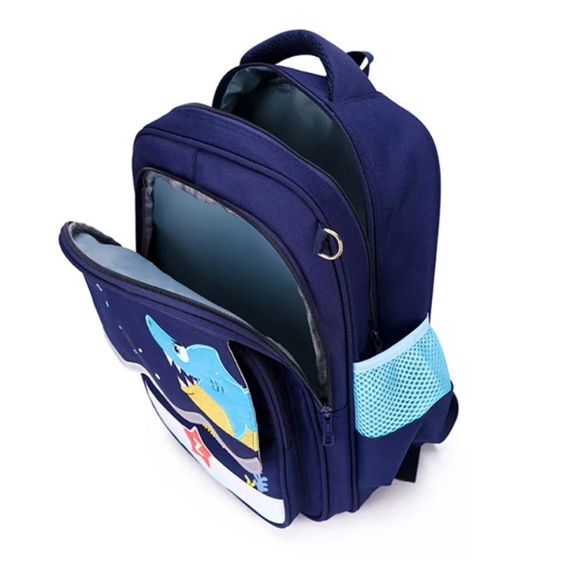 Ransel canvas 2in1 PAUS tas sekolah tas laptop free kotak pensil