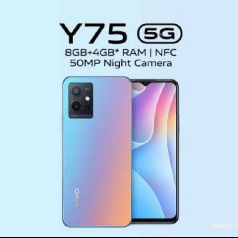 vivo Y75 ram 8GB+4GB