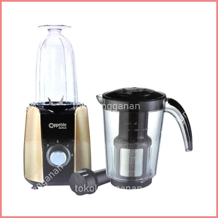 Appetite Electrical Nova Set Mini Blender 6 Pcs - Gold bn17