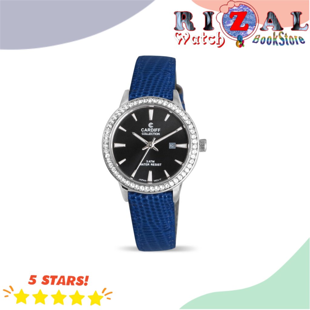 Terlariss Cardiff Collection 1076 Jam Tangan Wanita Kulit Water Ressistant