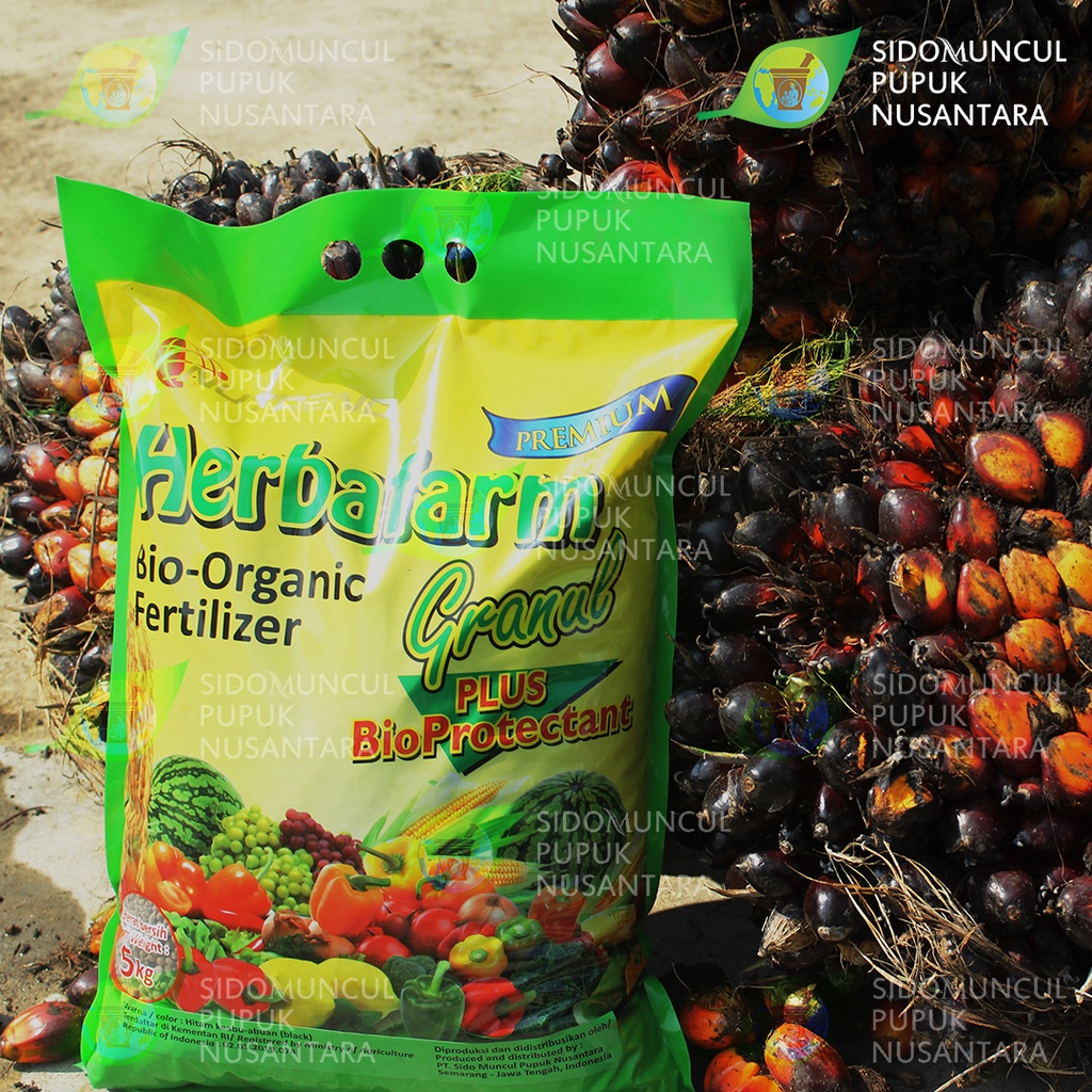 Herbafarm Pupuk Organik Granul 5 Kg
