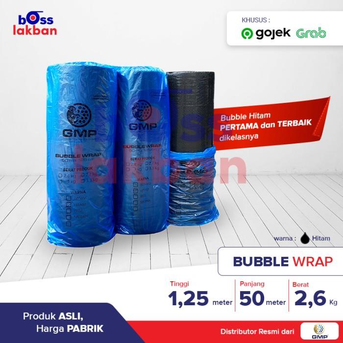 

Wraping (Gosend / Grab) Bubble Wrap Hitam / Black Gmp 125 Cm X 50 Meter