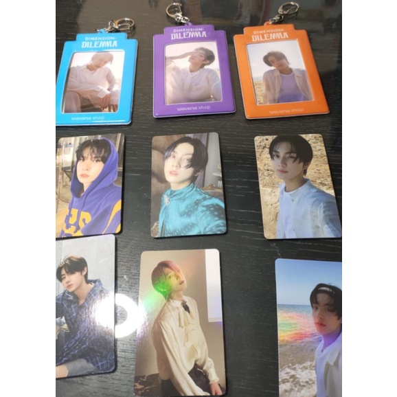 [OFFICIAL] PHOTOCARD ENHYPEN DIMENSION:DILEMMA SHARING PHOTOCARD ALBUM ONLY POB SUNGHOON JUNGWON SUNOO HEESEUNG JAKE PHOTOCARD HOLO