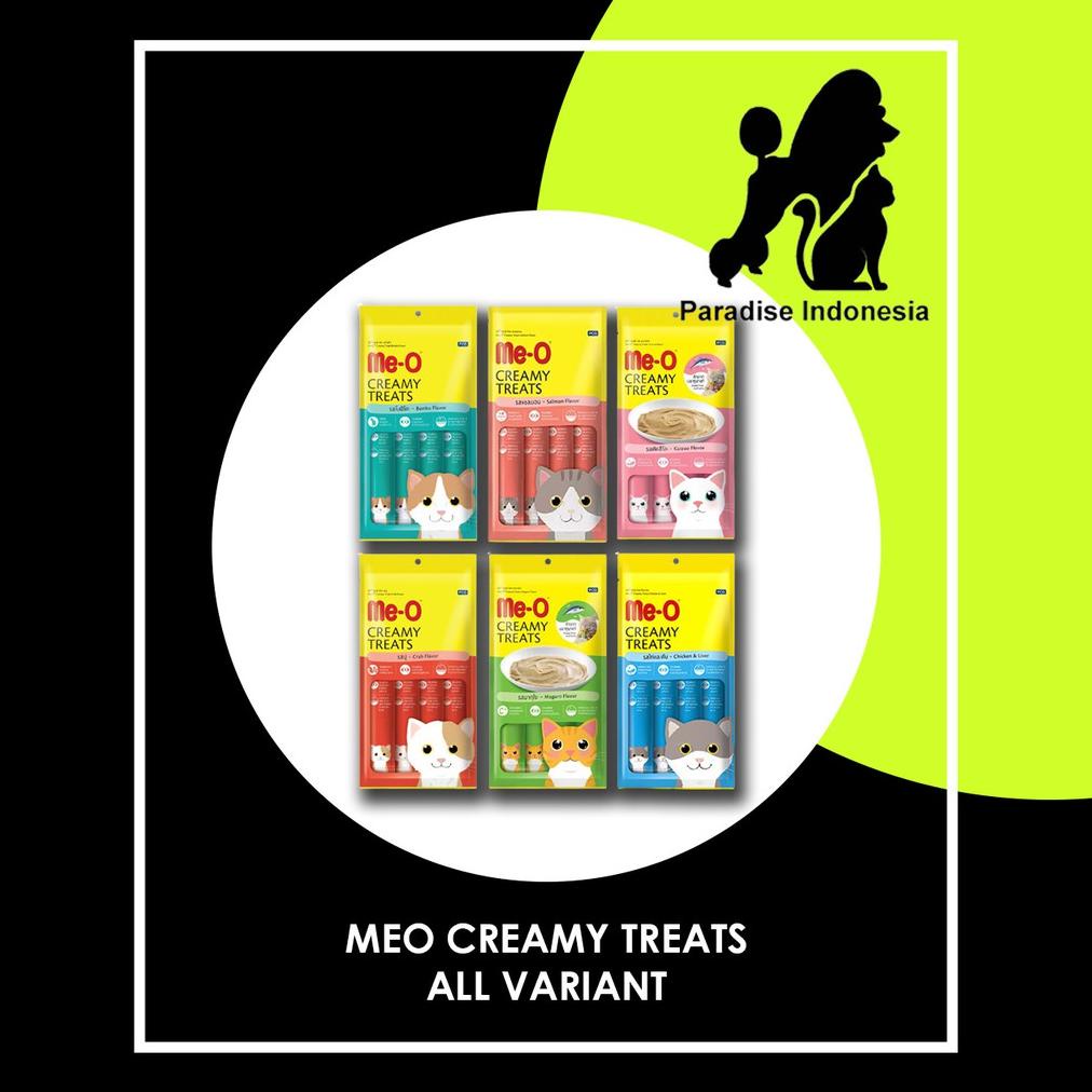 Termurah  Meo Creamy Treats (Isi 4Sachet)