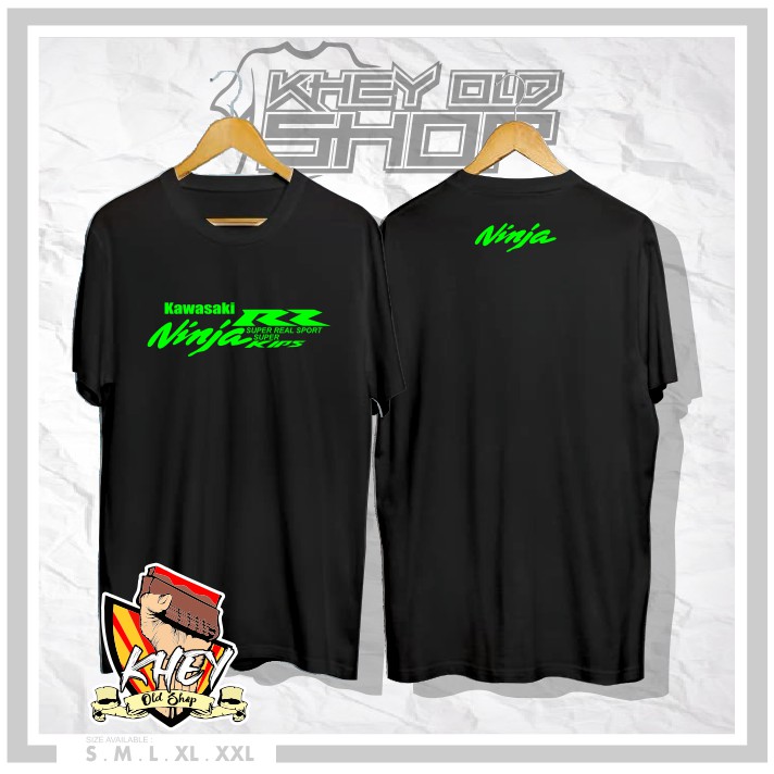 Kaos Baju Kawasaki Ninja RR Super Kips Kaos Distro Otomotif - KHEYOLDSHOP