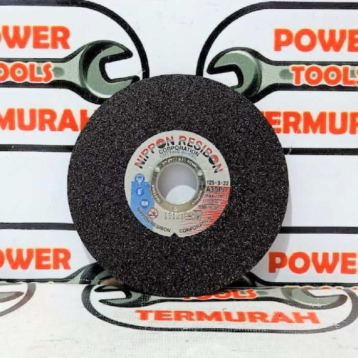 Batu Potong 5"x3 Nippon Resibon A30P BF Mata Gerinda Gurinda Tipis