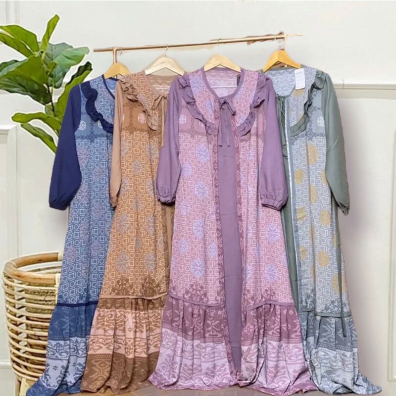 GAMIS ISELLA LIONEL REMAJA SIMPLE MUSLIMAH TERBARU LADY ZARA