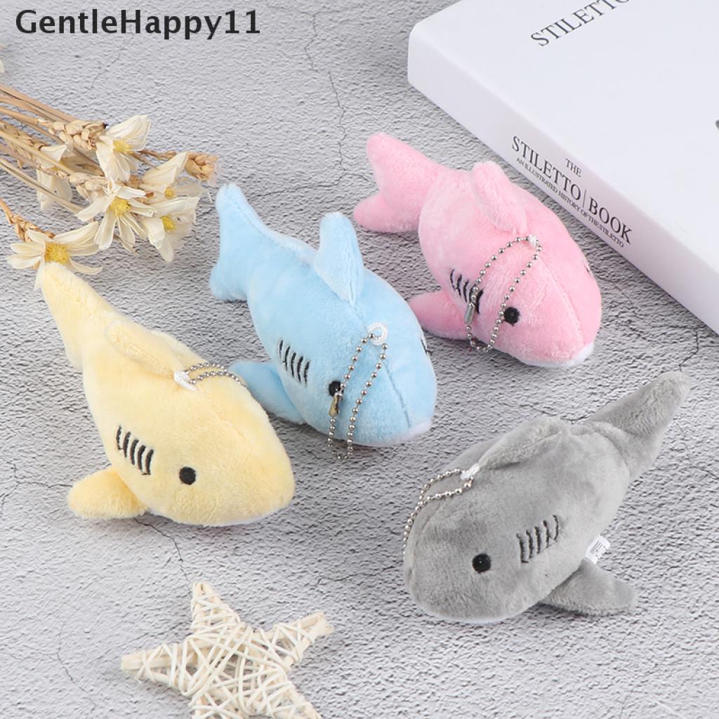 Gentlehappy Mainan Boneka stuffed plush Hiu mini 12CM Dengan Gantungan Kunci