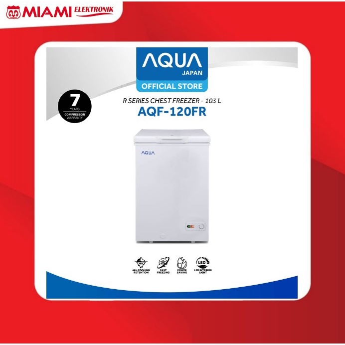 Freezer Box Aqua AQF-120FR / Chest Freezer Aqua AQF 120FR
