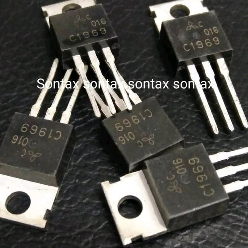 Stok Ready transistor 2sc1969 c1969 2sc c 1969 transistor radio cb hf 27mhz 27 mhz Berkualitas