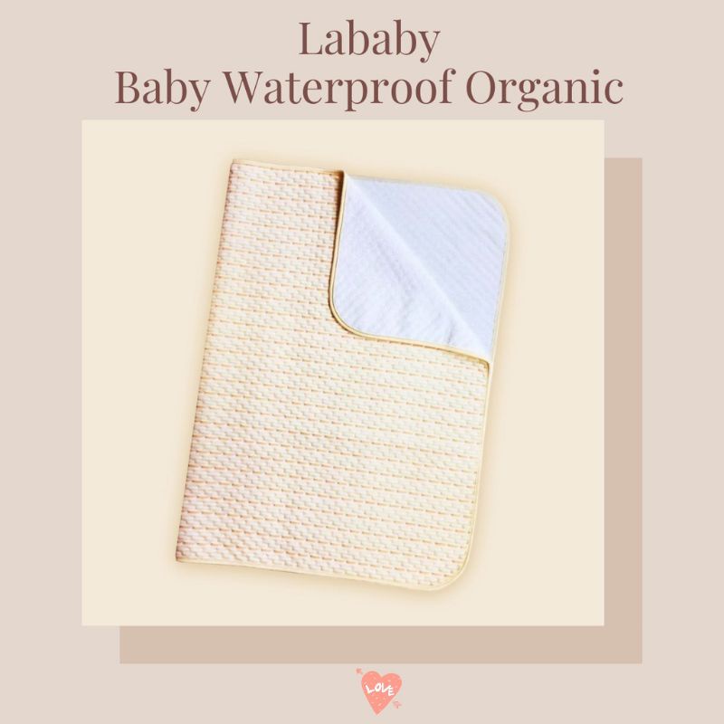 Lababy Baby Waterproof Organic Cotton Mattress Protector Layer | Alas Kasur / Perlak Organik Ompol A