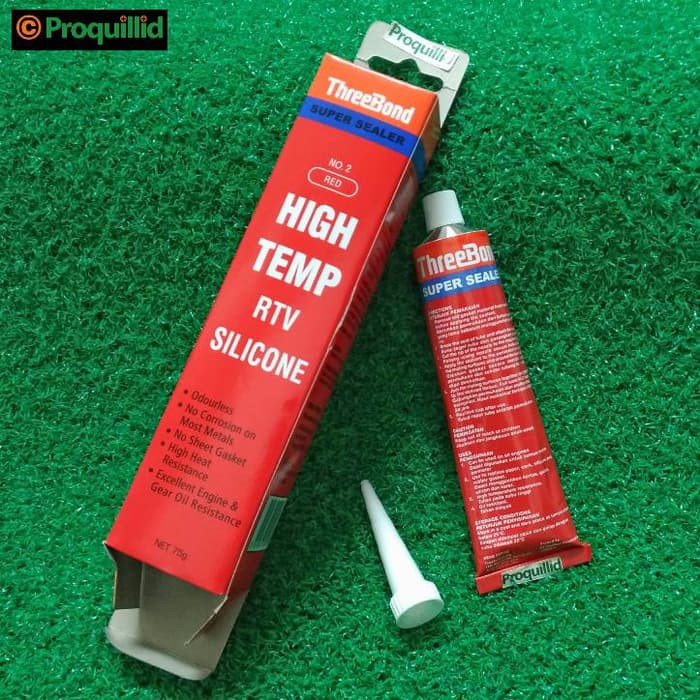 

ThreeBond Red RTV Silicone Sealant High Temp 2 - Lem Gasket Merah 75 G Murah + Gratis Ongkir