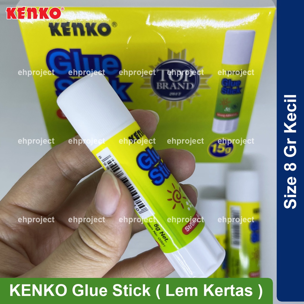 

KENKO Glue Stick Lem Kertas ORI Kecil Sedang Besar Lem Kenko