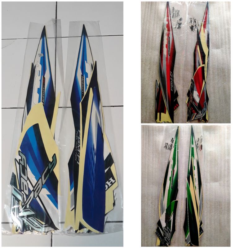 striping sticker honda Spacy fi 2014