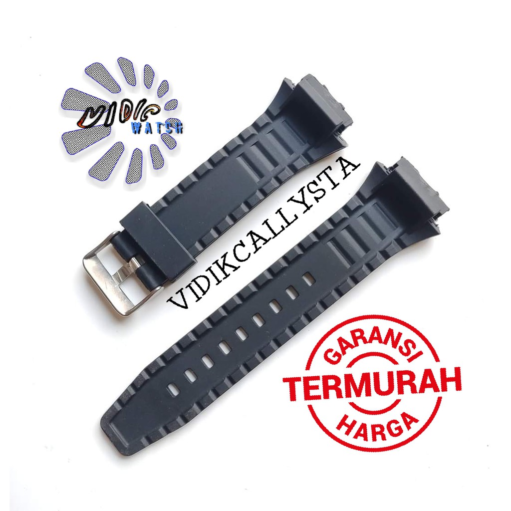 Strap tali jam tangan Skmei DG 1115 SKMEI 1115 Hitam tali skmei