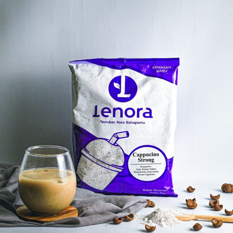 

BUBUK MINUMAN LENORA CAPPUCINO STRONG