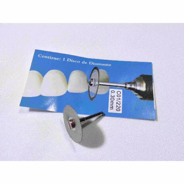 Bur diamond disk with handle