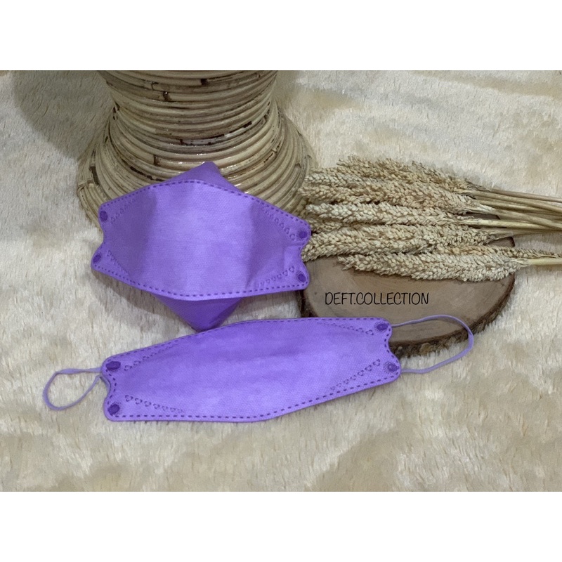 ( ECER & GROSIR ) MASKER KF94 LILAC | MASKER KF94 PURPLE | WEMASK CAREION CCARE