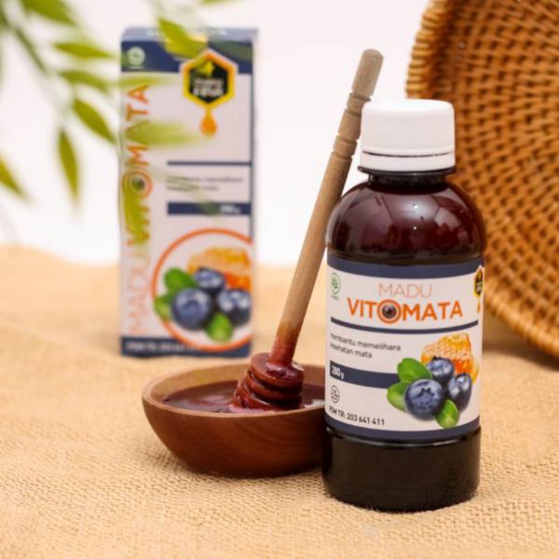 

Madu Vitomata Asli Madu Mata Minus Herbal Untuk Kesehatan Mata 280 gram
