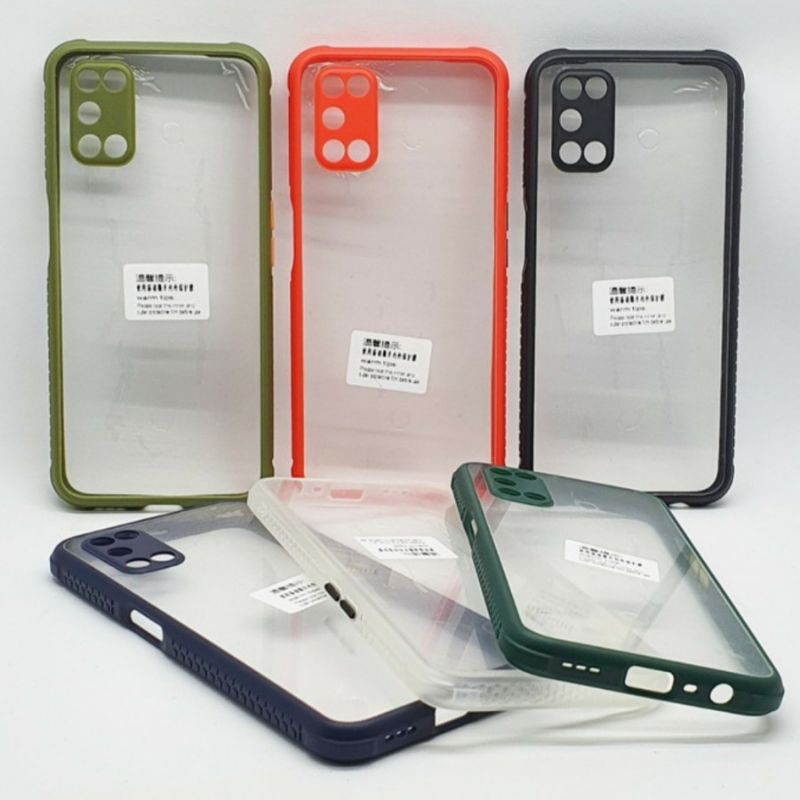 ORIGINAL✅ SOFTCASE HYBRID FUZE CRYSTAL OPPO RENO 4 HARD SOFT CASE NO MATTE OPPO RENO4 BACK COVER