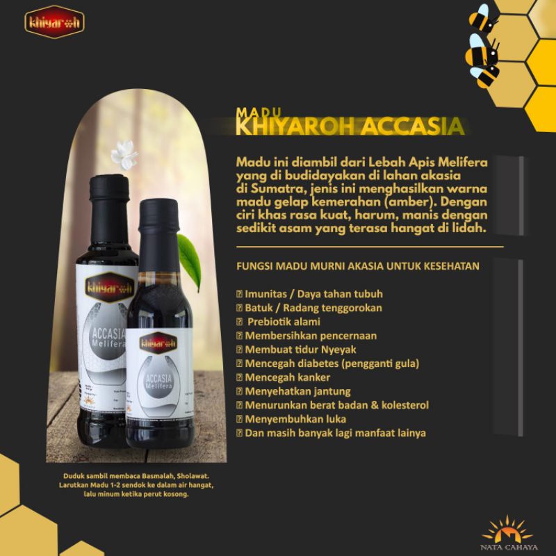 

Madu Murni Accasia meliferra 100%