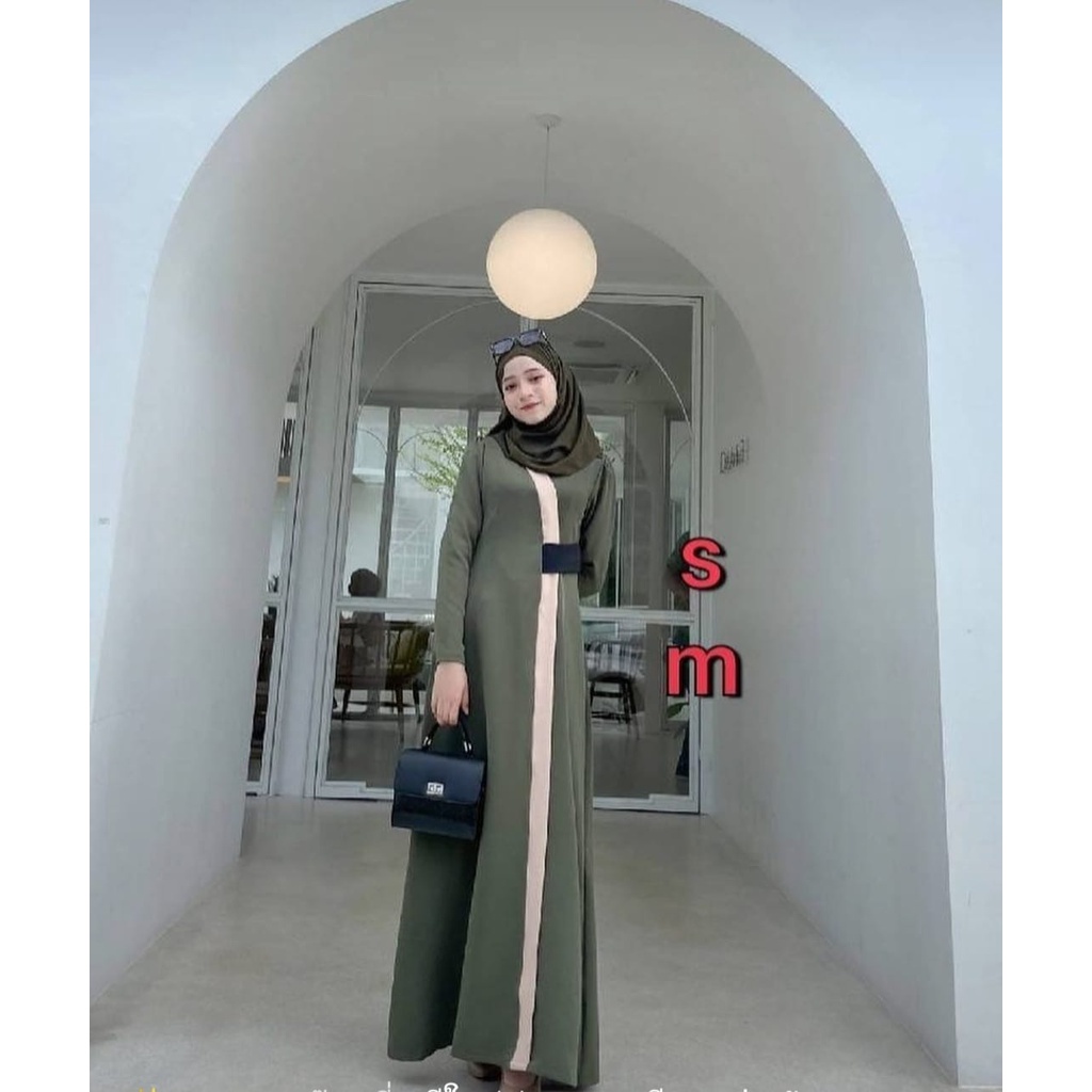 HD16:BRENDA GAMIS MAXI KONDANGAN REMAJA KEKINIAN / GAMIS SPAN / BAHAN SHAKILA HQ GAMIS BEST SELLER SIZE S M L XL